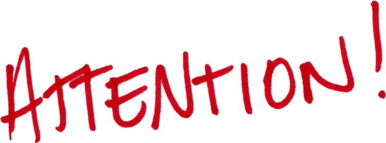 753x280 Your Attention Please Clipart
