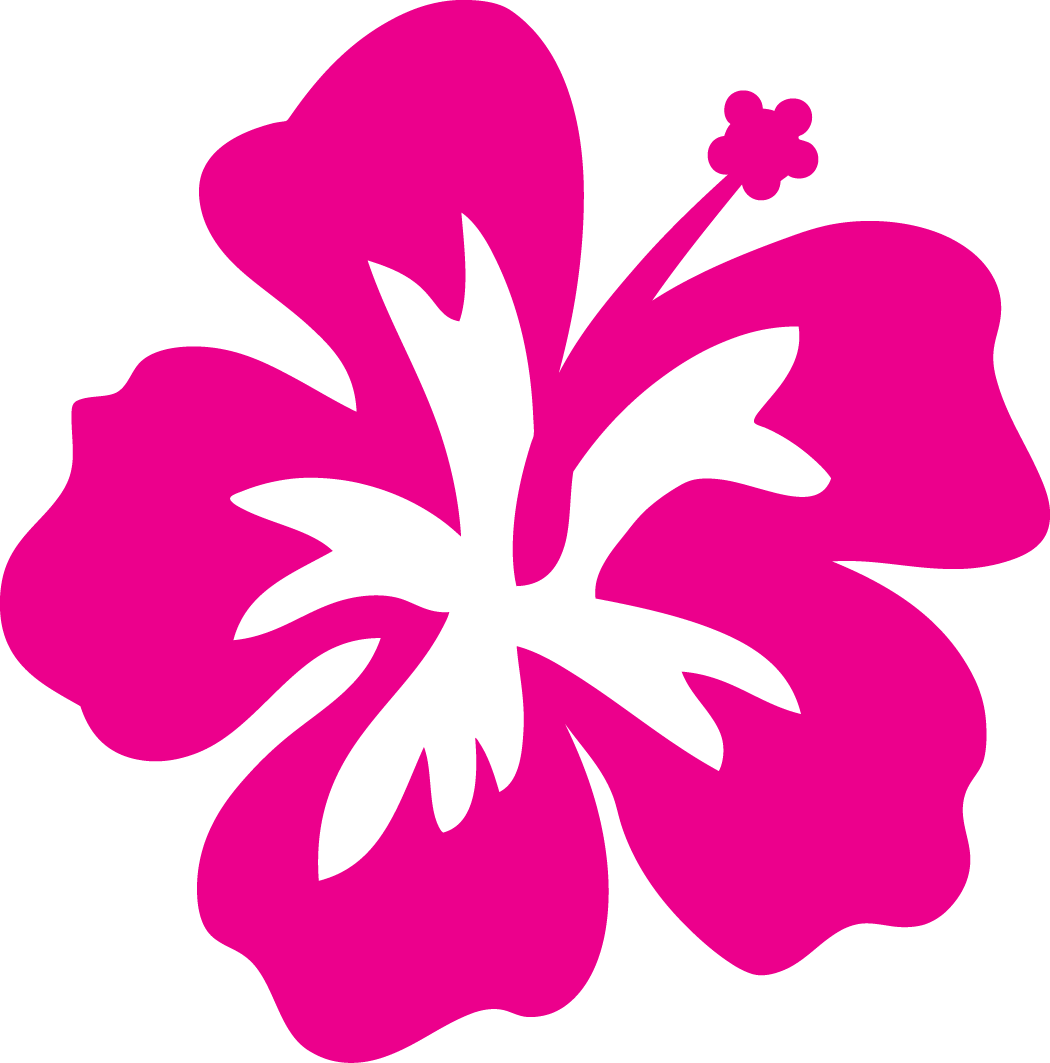 1050x1063 Hawaiian Flowers Cartoon Reviewwalls.co