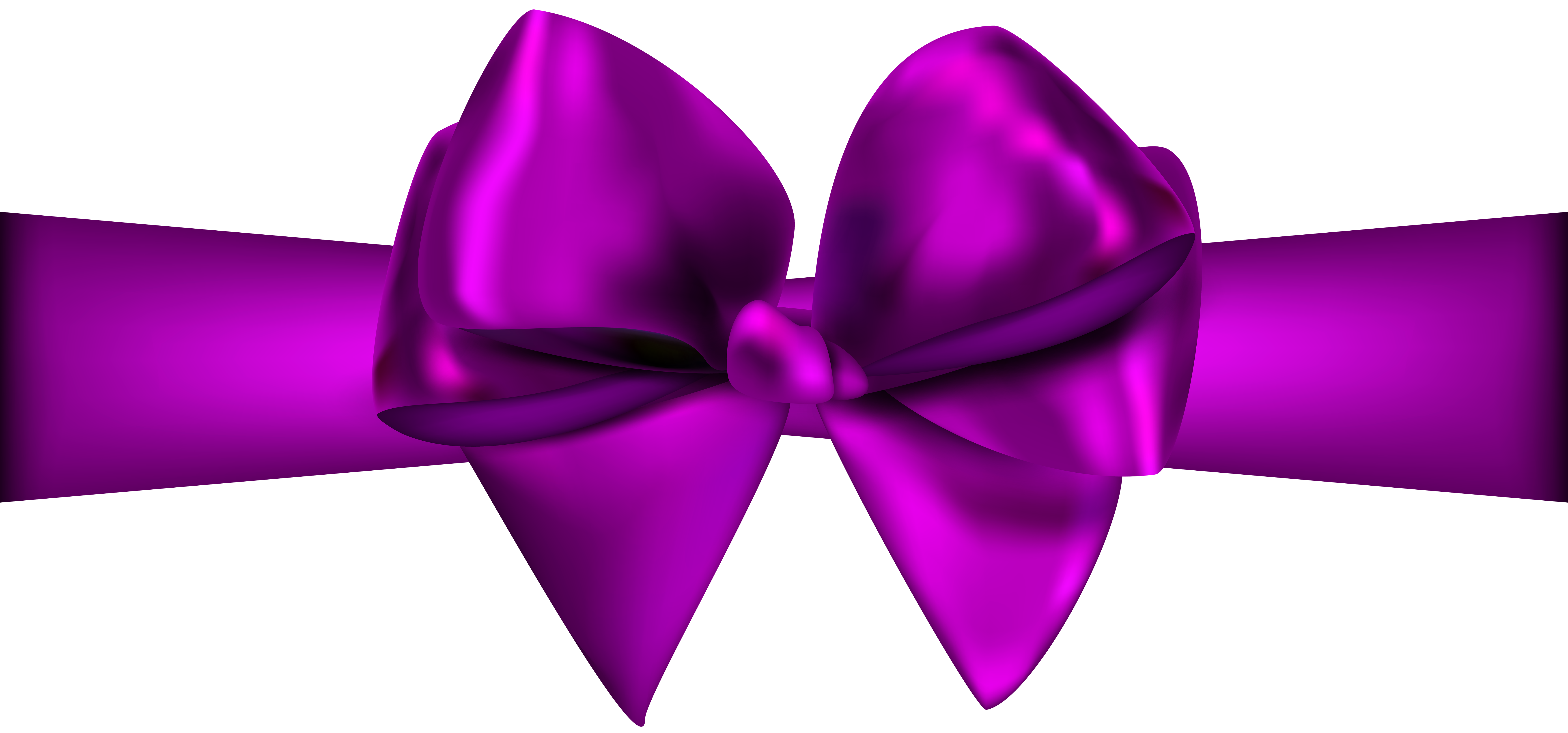 7000x3274 Purple Ribbon Png