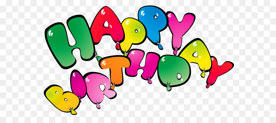 900x400 Birthday Cake Balloon Clip Art