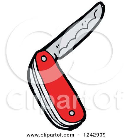 450x470 Clipart Of A Pocket Knife