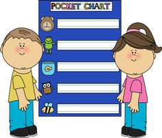 236x200 Pocket Chart Clipart