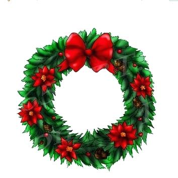 354x354 Free Poinsettia Clipart