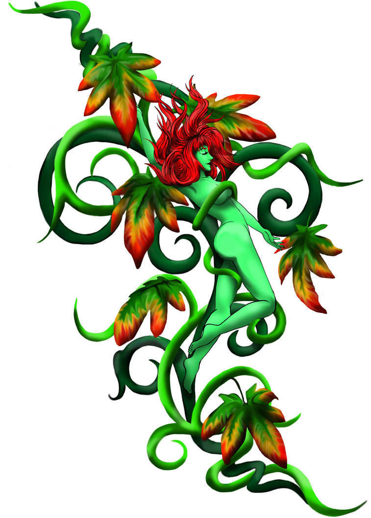 757x1056 Pin Up Poison Ivy By Angelofpandemonium