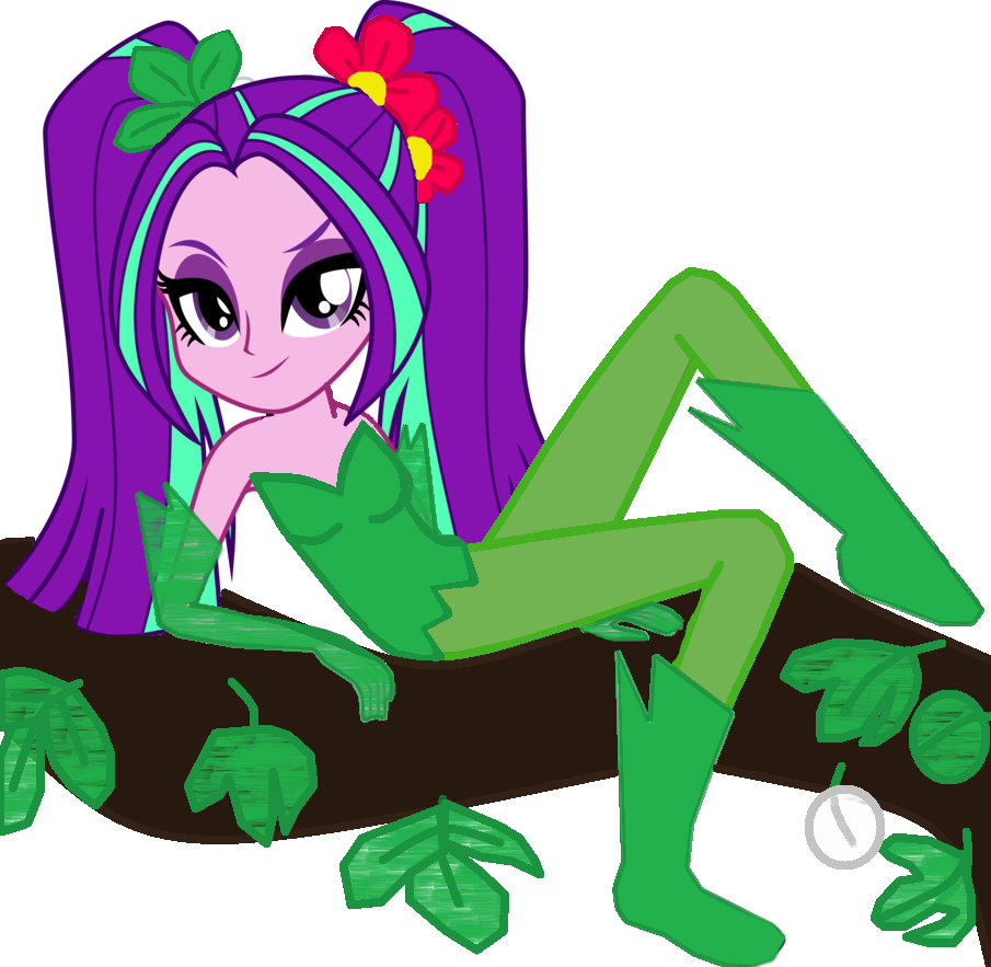 905x883 Aria Blaze As Poison Ivy! By Neonsunlightglow