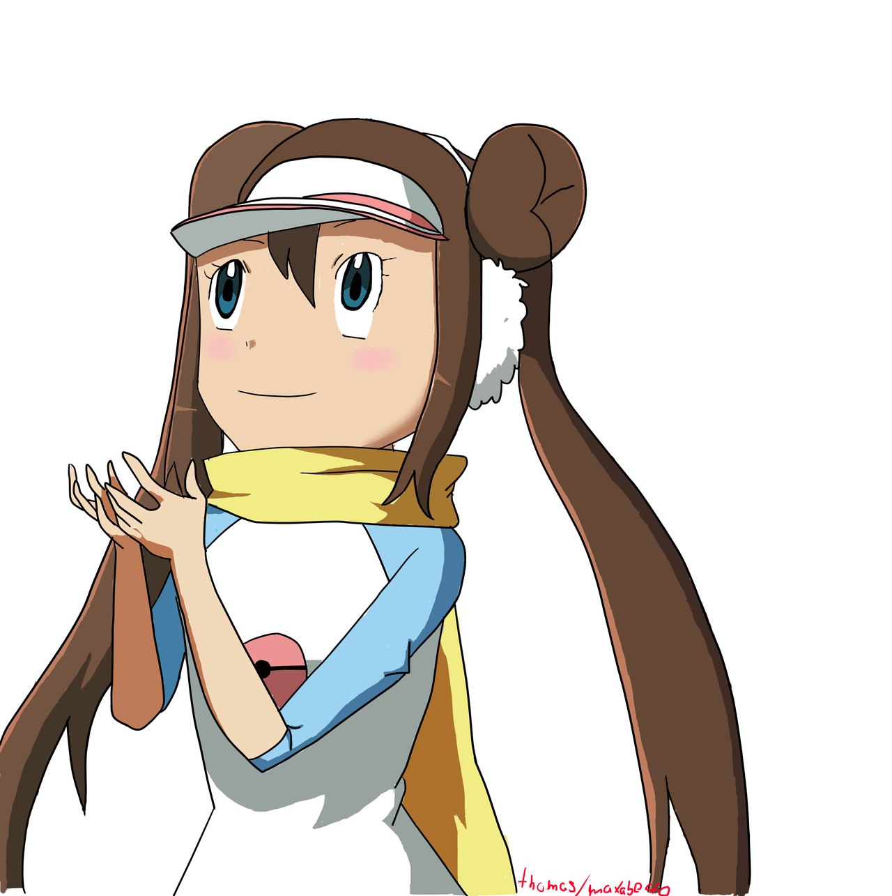 1280x1285 Mei From Pokemon Black And White 2 By Soocatart