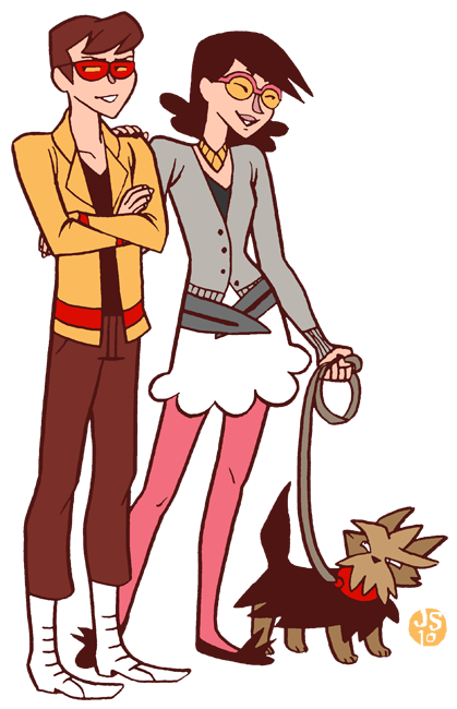 419x650 Pokemon Black white Nerds By Oxboxer