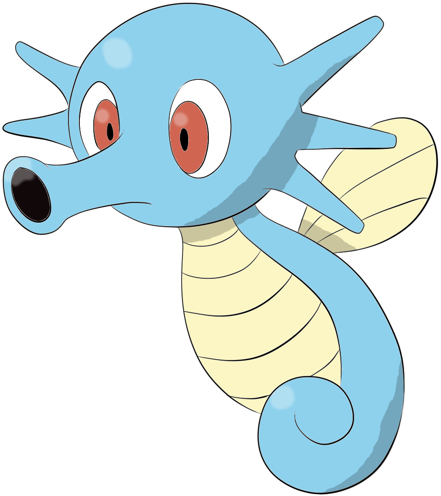 889x1000 Horsea Clipart