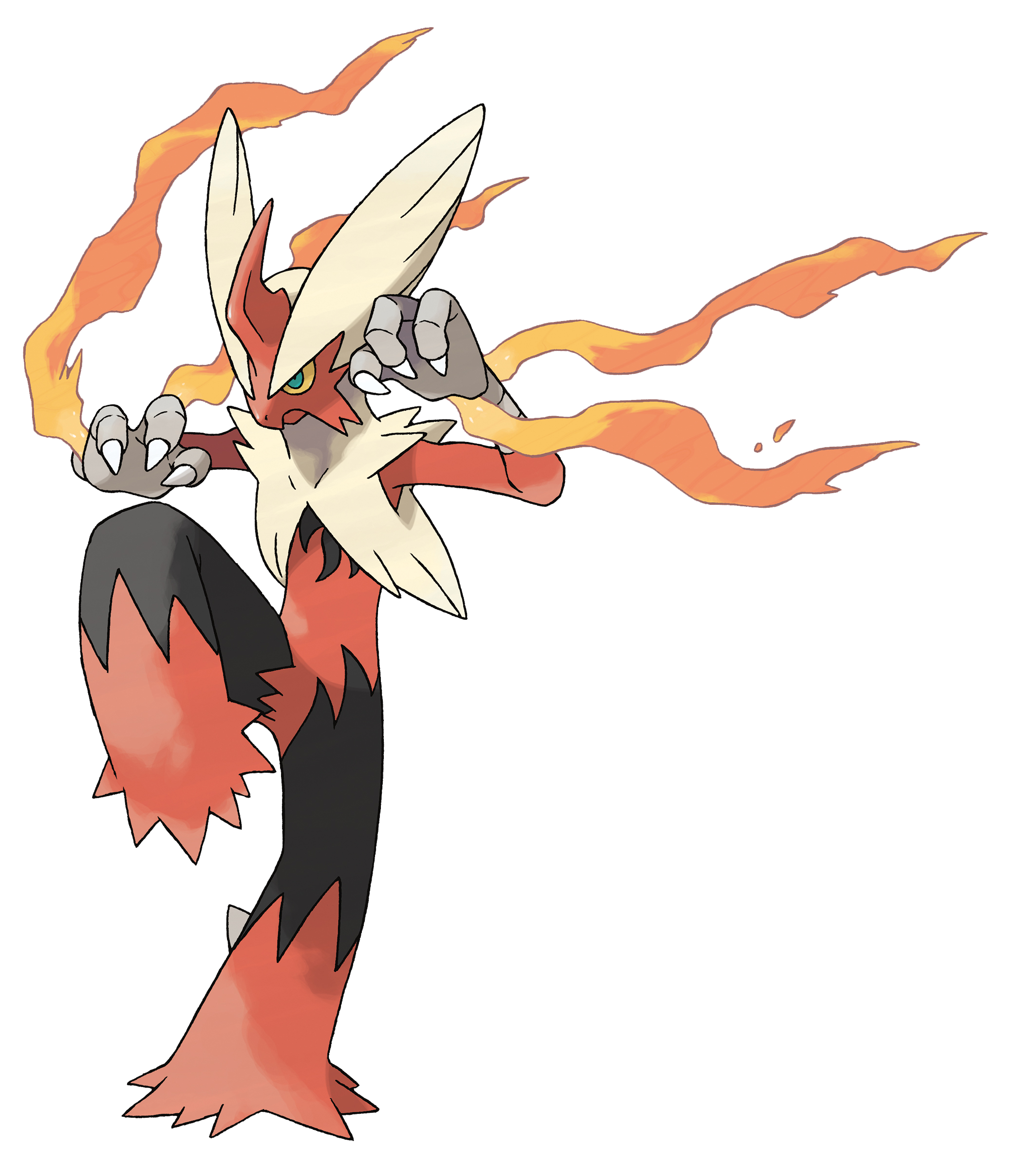 2127x2391 Mega Blaziken Styk08 Image Clip Art