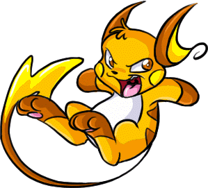 299x271 Pokemon Clipart Raichu