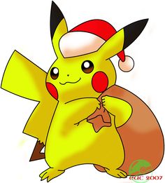 236x261 Christmas Pokemon Clipart