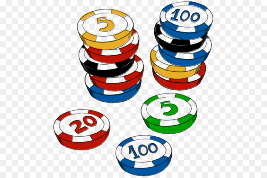 900x600 Casino Token Playing Card Poker Clip Art