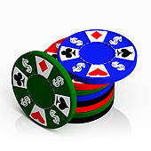 170x170 Clipart Poker Chips