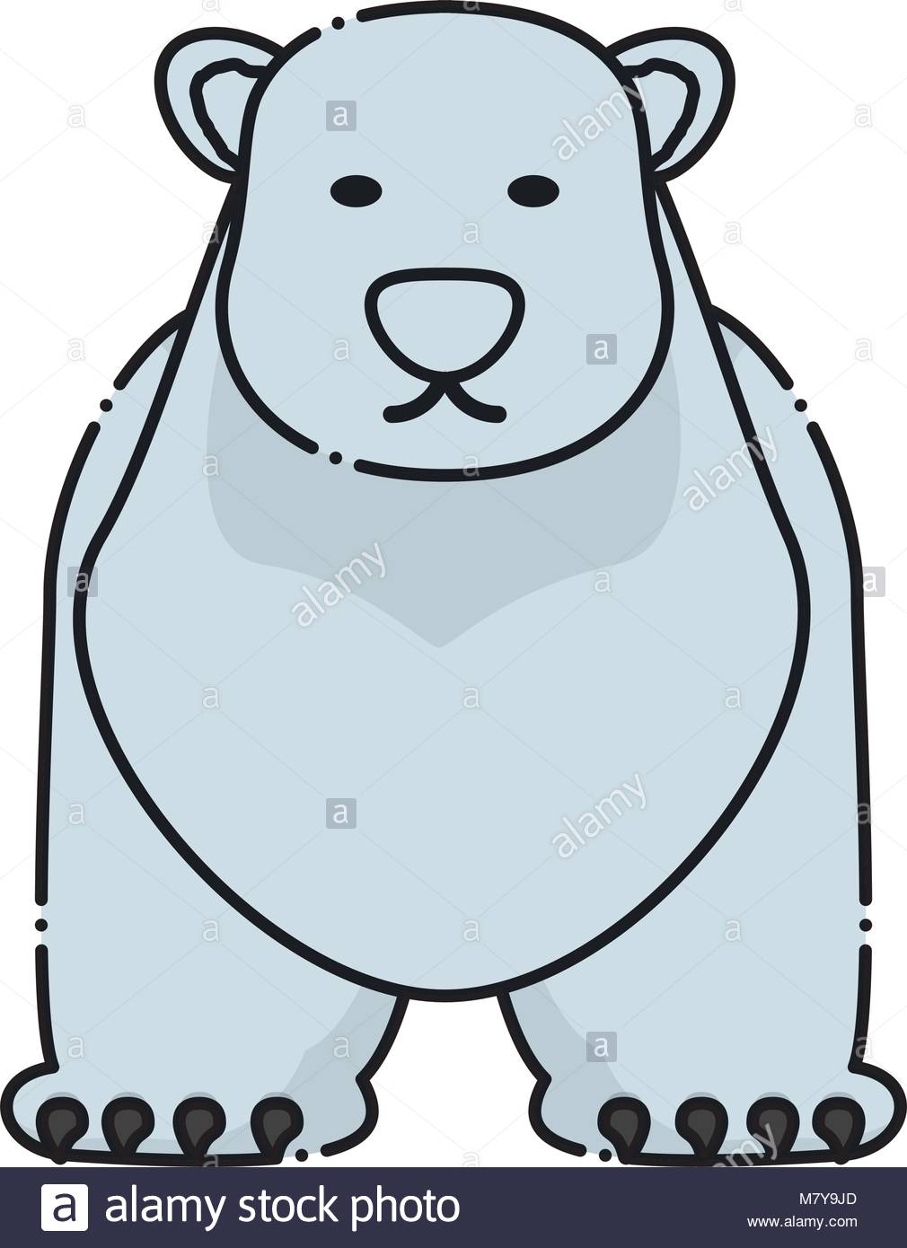 1010x1390 Polar Bear Stock Vector Images