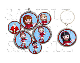 340x270 Polar Express Bottle Cap Images Clip Art1 Inch Circles