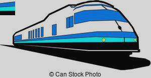 300x154 Express Train Clipart