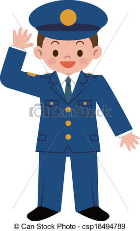 285x470 Police Man Clip Art