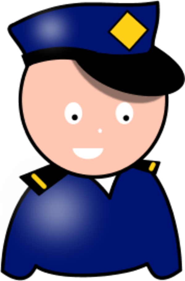 600x907 Police Man Clipart