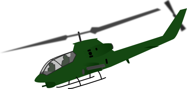 600x287 Helicopter Clip Art