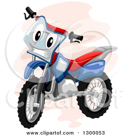 450x470 Clipart Of A Black And Chrome Motorcycle
