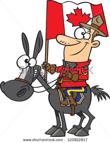 362x470 Royal Canadien Mounted Police Clipart