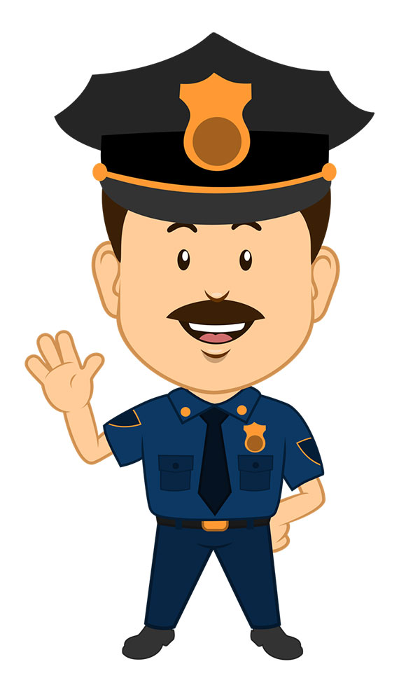 600x988 Policeman Clip Art Clipartlook