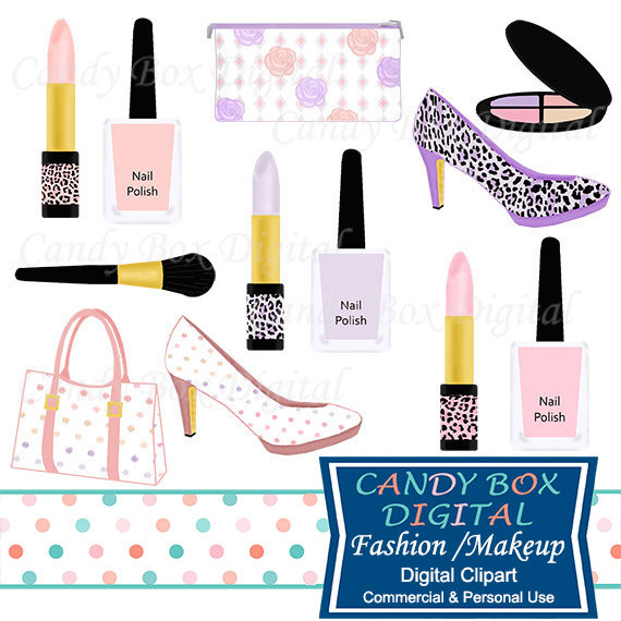 570x570 Fashion And Makeup Clipart, Diva Girly Clipart, Nail Polish Clip