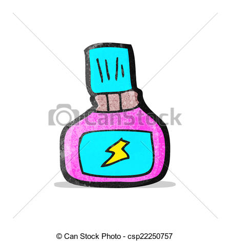 449x470 Cartoon Nail Polish Clipart Vector