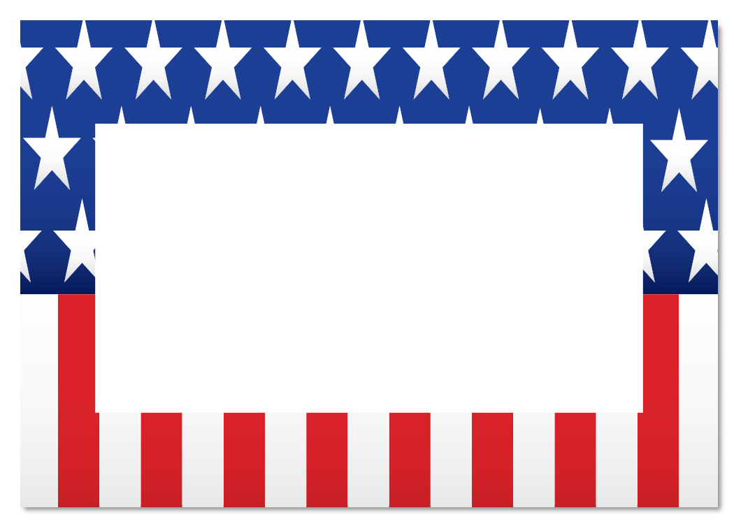 1050x750 Free American Flag Clip Art Border Clipart