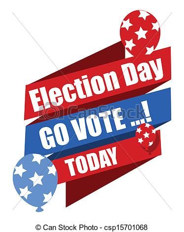 373x470 Elegant Election Day Clip Art