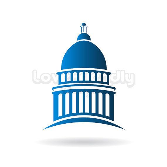 570x570 Capitol Building Logo Clip Art. America Center Of Politics