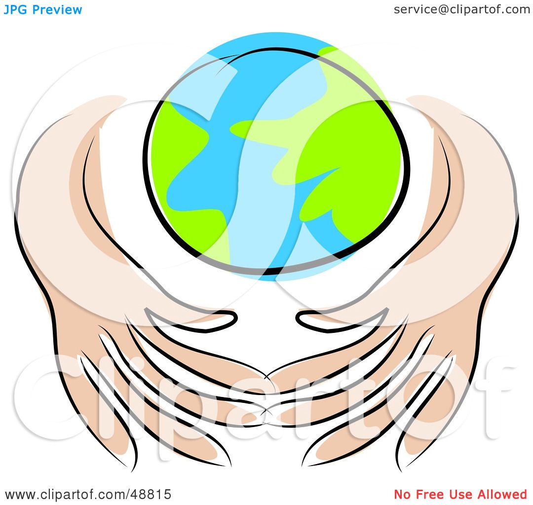 1080x1024 Royalty Free (Rf) Clipart Illustration Of Human Hands Shielding