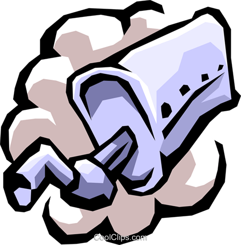 472x480 Muffler With Air Pollution Royalty Free Vector Clip Art