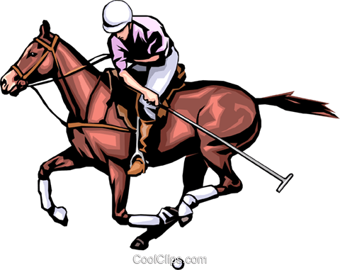 480x381 Polo Player Royalty Free Vector Clip Art Illustration Peop1282