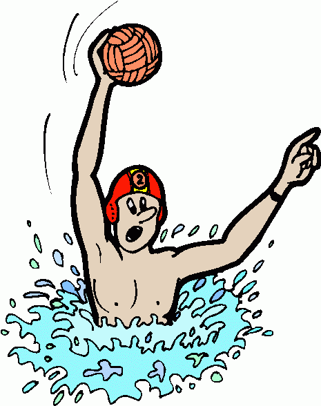 465x588 Water Polo Clipart