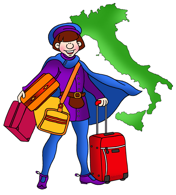 586x648 Explorers Clip Art By Phillip Martin, Marco Polo Packed