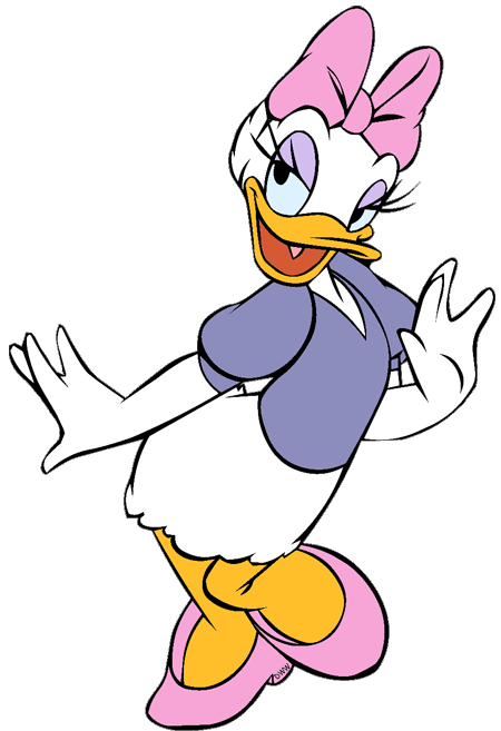 450x657 Daisy Duck Clipart