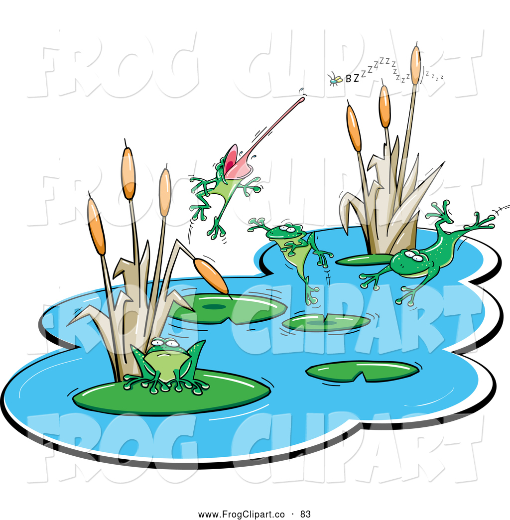 1024x1044 Frog Pond Clipart