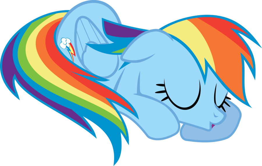 900x572 Nap Time Rainbow Dash By Uxyd On Clip Art