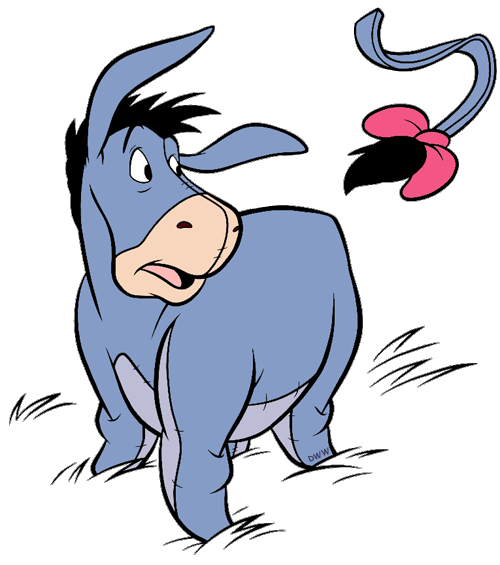 500x565 Eeyore Clip Art Disney Clip Art Galore