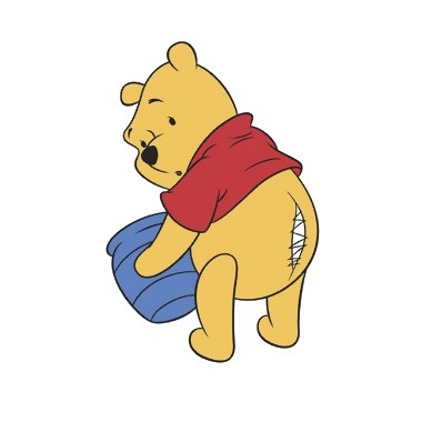 380x380 Winnie The Pooh Clipart Loves Honey