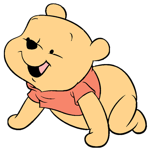 500x505 Baby Clipart Pooh