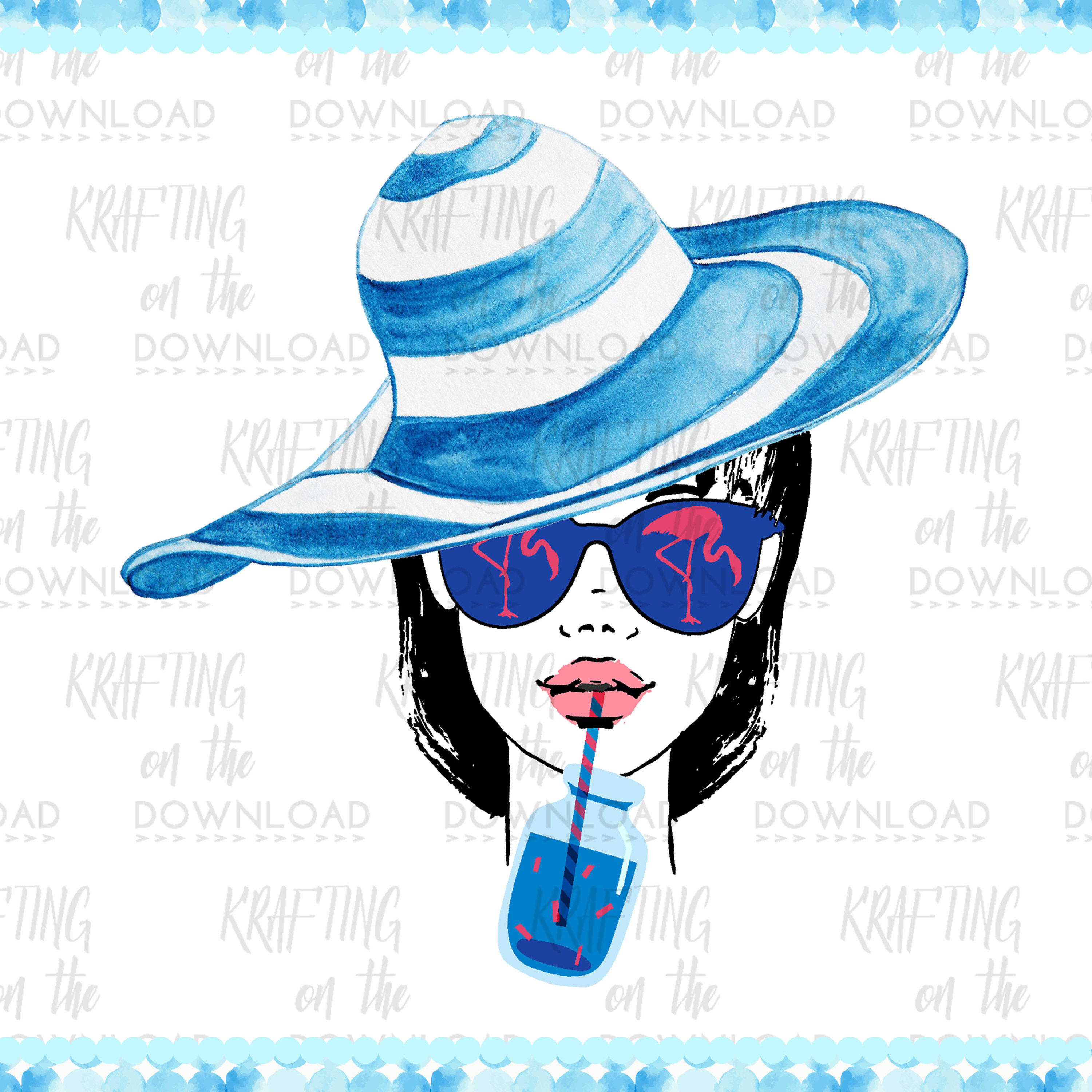 3000x3000 Watercolor Pool Party Clipart Png File Watercolor Flamingo Pool