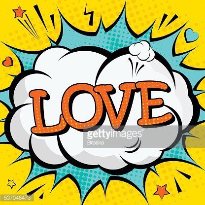 416x416 Creative Colorful Poster With The Lettering Pop Art Style Premium