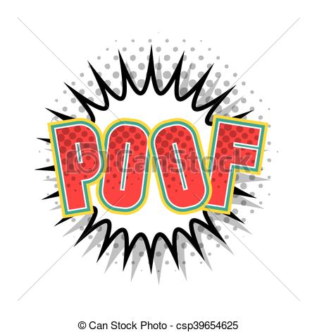 450x470 Poof Comic Pop Art Style Vector Illustration Design Vector