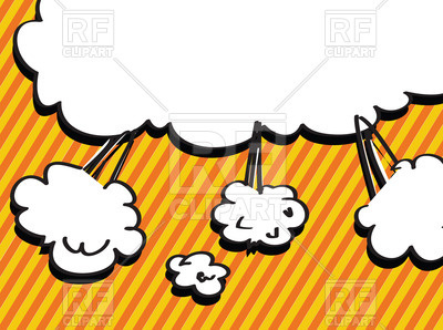 400x298 Speech Bubble Design In Pop Art Style Royalty Free Vector Clip Art