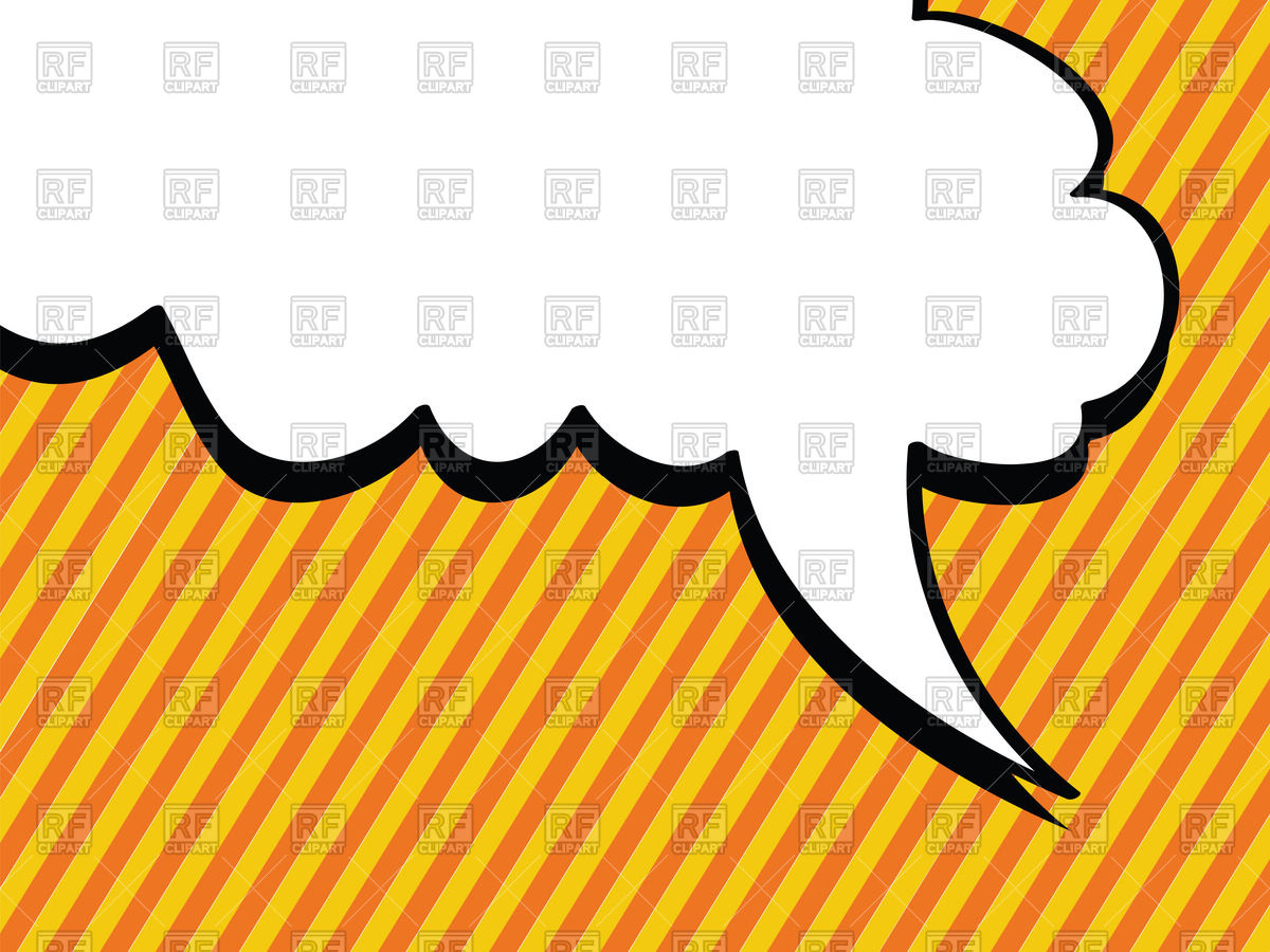 1200x900 Pop Art Clipart Speech Bubble