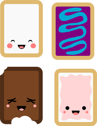 328x425 Kawaii Poptarts Cutting Files Wishlist Kawaii