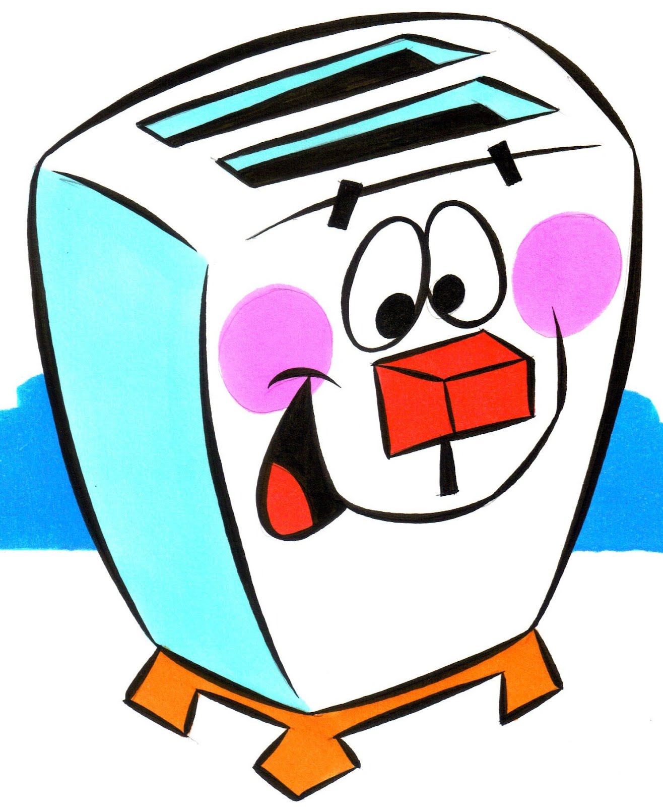1316x1600 Patrick Owsley Cartoon Art And More! Milton The Toaster