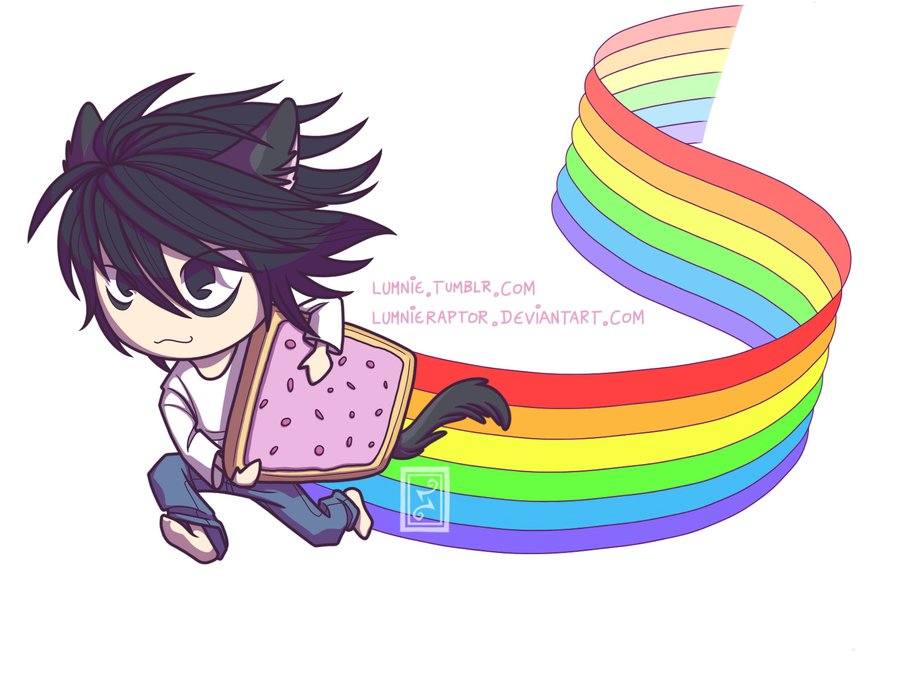 900x675 Pop Tart Cat By Ryukocha